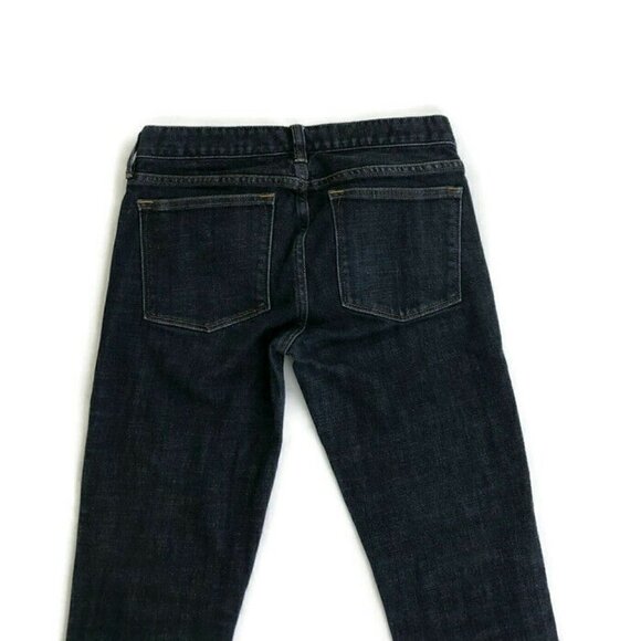 J. Crew Factory Women's Size 25 Skinny Jeans Toothpick Dark Wash Blue EUC - Picture 6 of 7